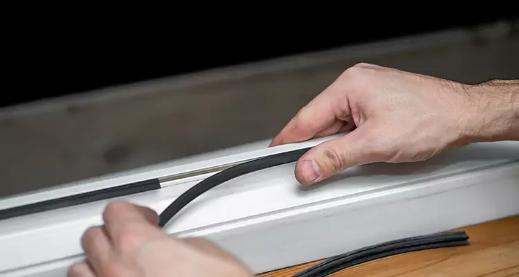 Garage Door Bottom Seal Repair in Westchase, FL