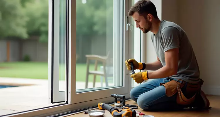 Squeaky Sliding Patio Doors in Westchase, FL