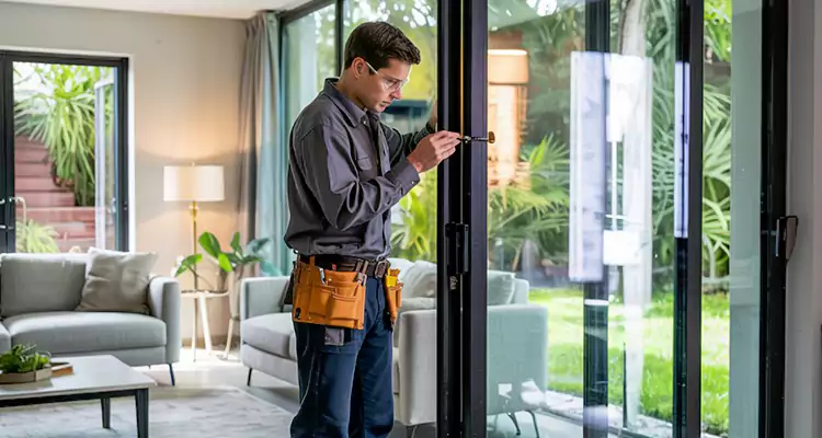 Sliding Door Jamb Lock Repair in Westchase, FL