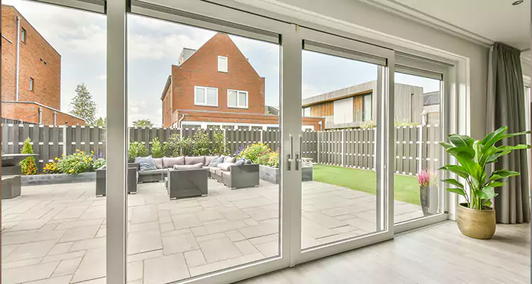 3 Panel Sliding Glass Door Repair in Westchase, FL