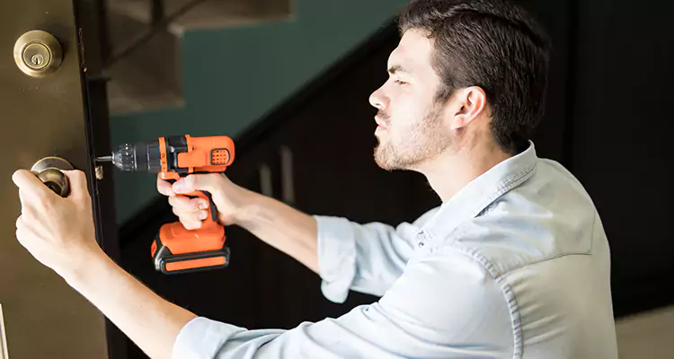 Commercial Steel Security Door Repair in Westchase, FL