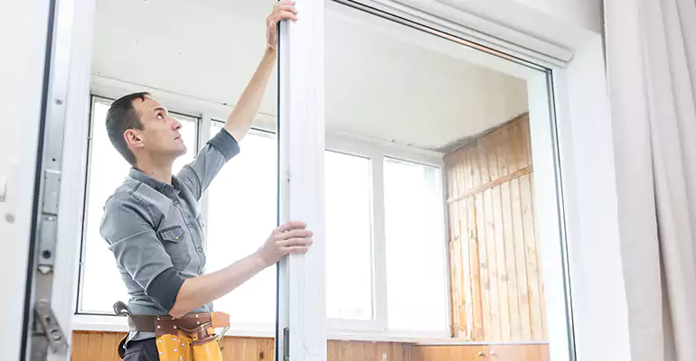 Aluminum Storefront Door Repair in Westchase, FL