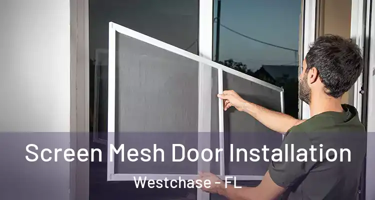 Screen Mesh Door Installation Westchase - FL